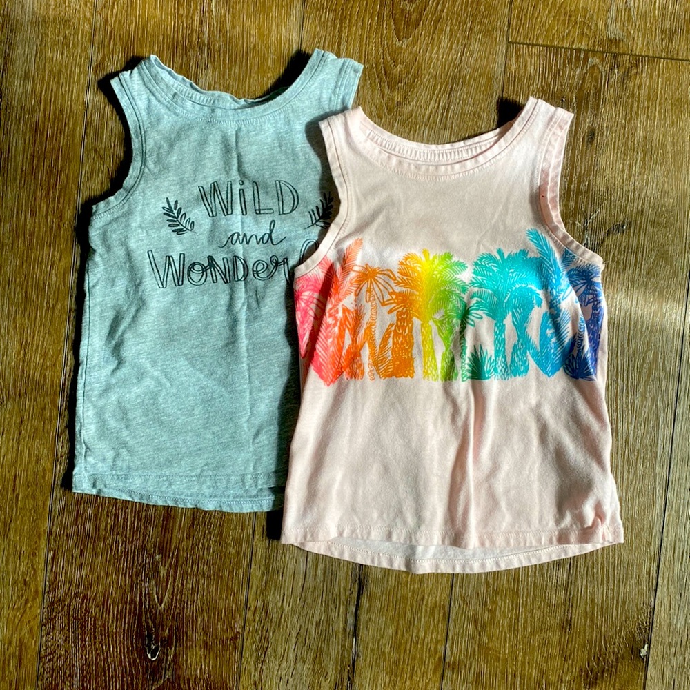Toddler girl tank tops